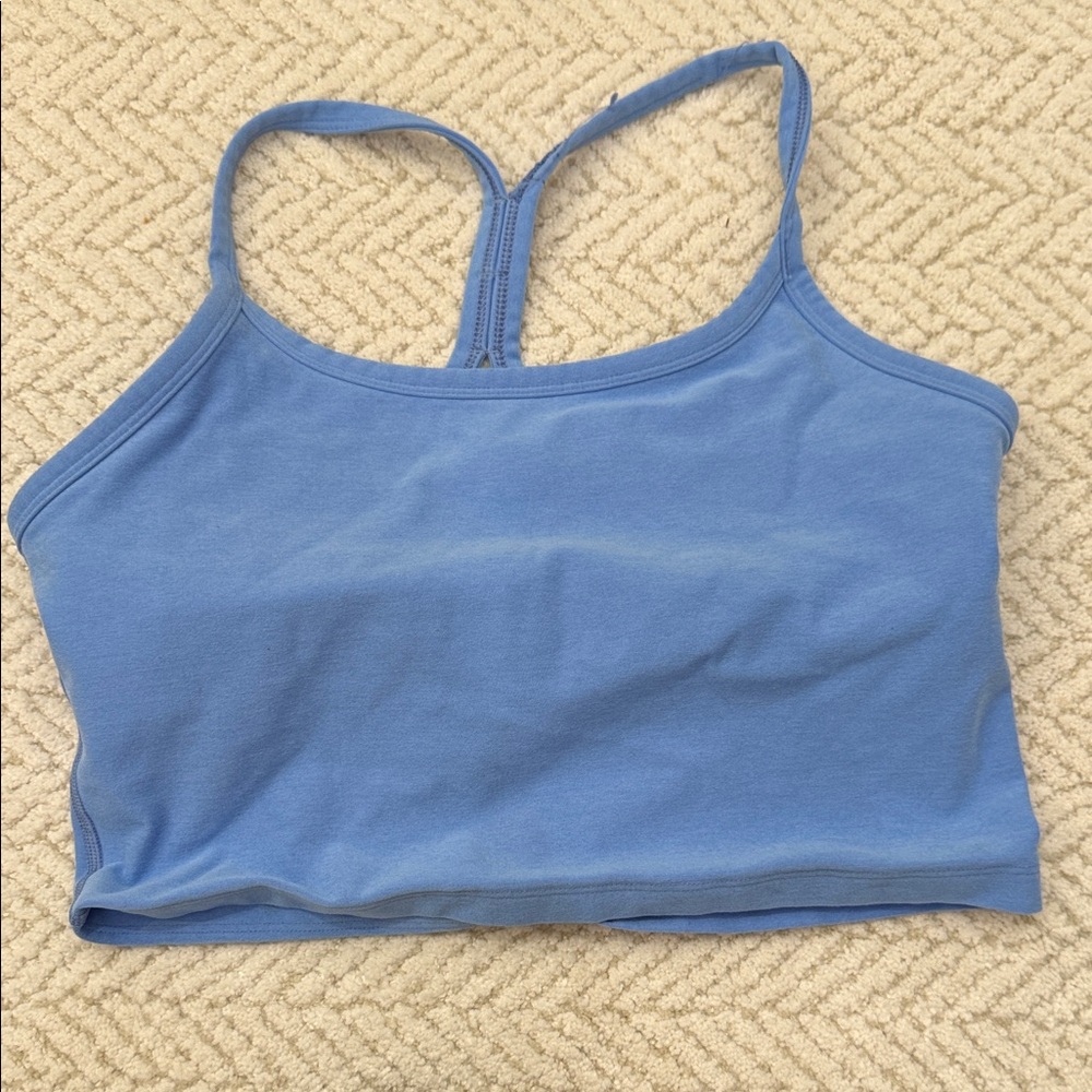 Beyond Yoga Sky Blue Racerback Bralette